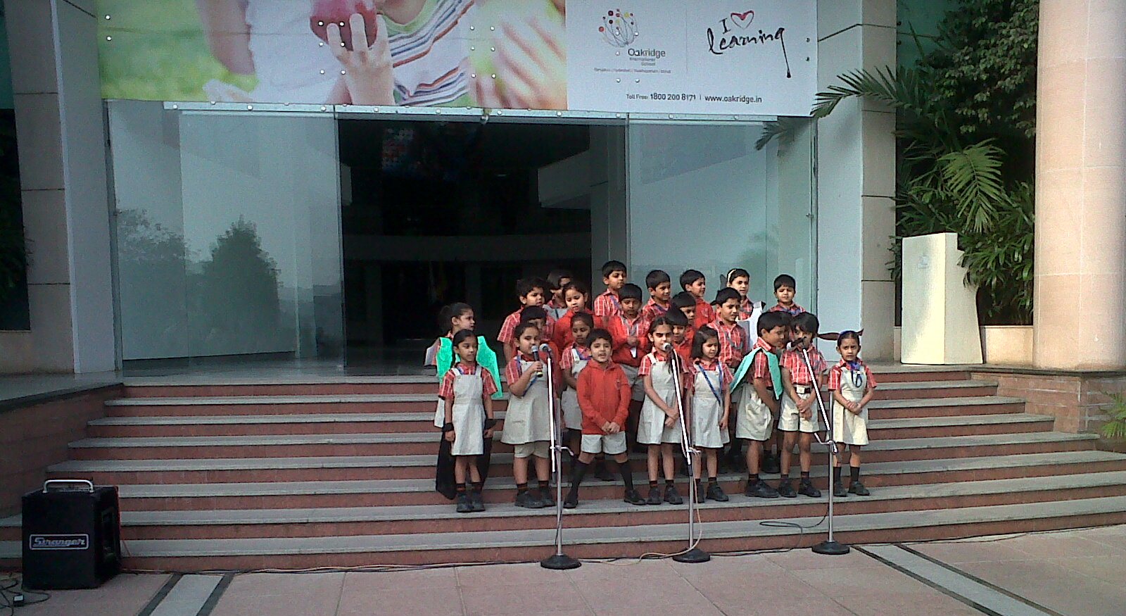Oakridge International School, Newton Campus Pre primary Assembly