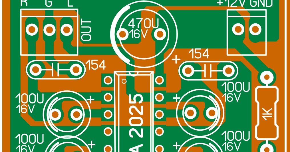 portable headphone amplifier PCB Layout - BLOGKAMARKU