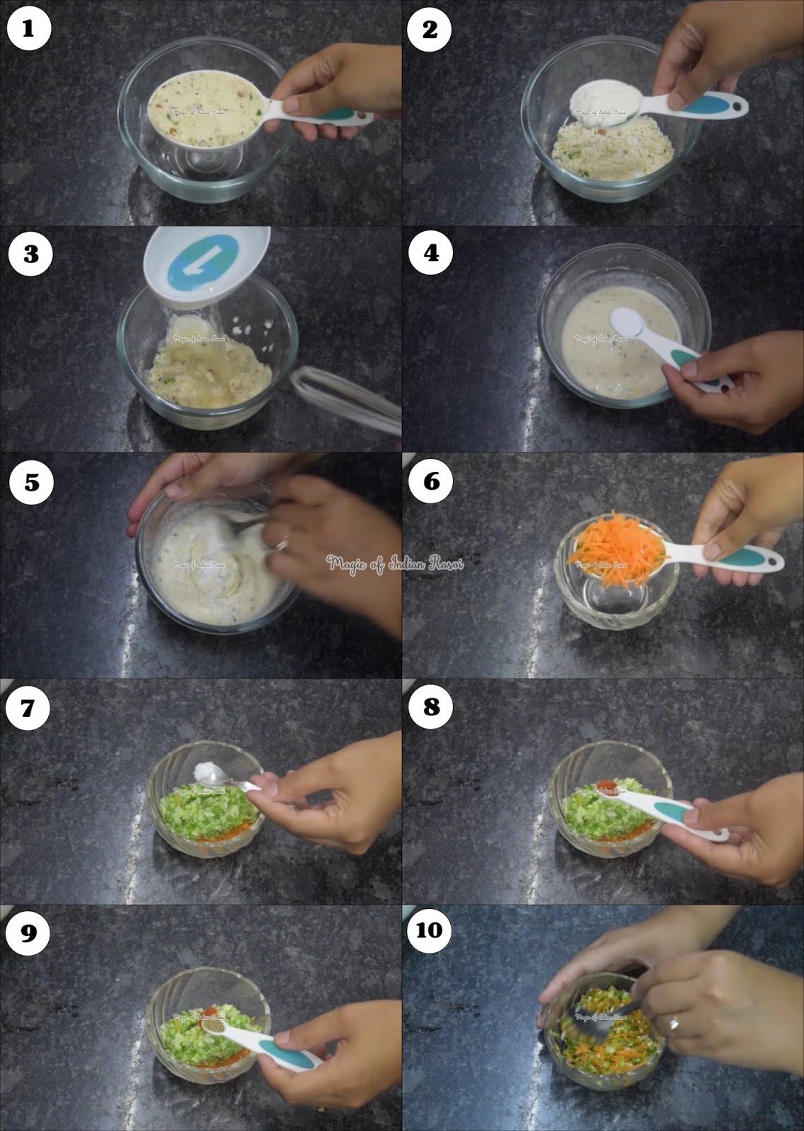 1 Mix 3 Breakfast Recipes -  एक प्रीमिक्स में से ३ अलग नाश्ते बनाये - Priya R - Magic of Indian Rasoi