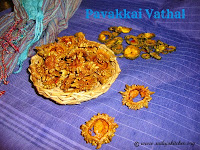 images for Pavakkai Vathal / Bitter Gourd Vathal / Sun Dried Bitter Gourd