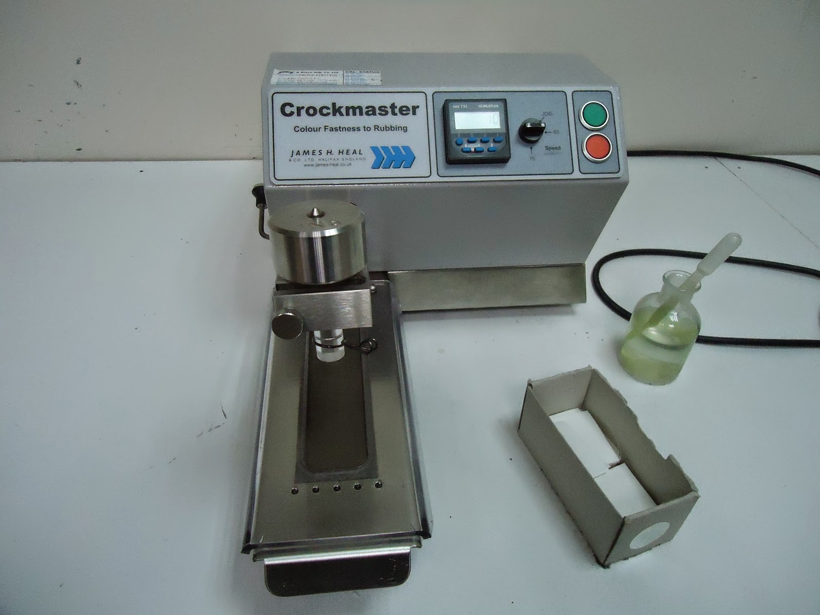 Color Fastness to Rubbing (dry and wet) Test Textile Craft