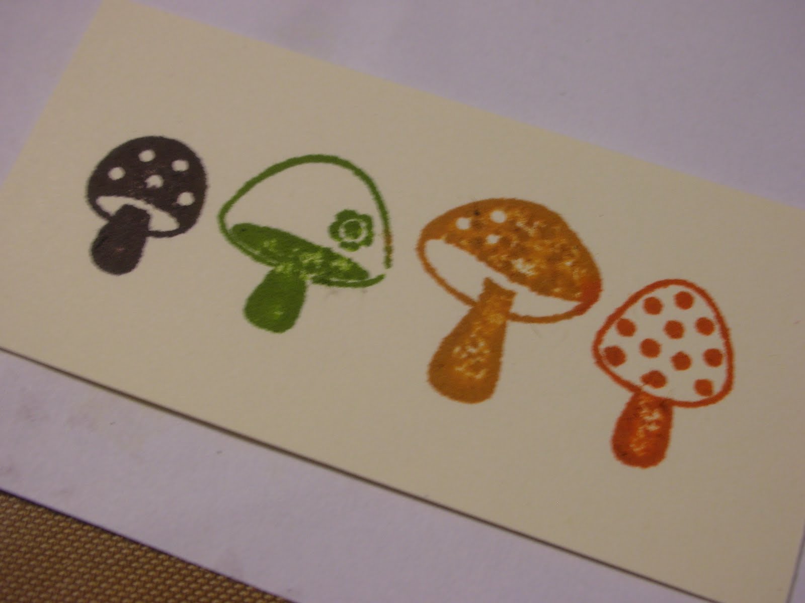 Inking It Up With Cathy Technique Tuesday Felt Ink Pad Technique....