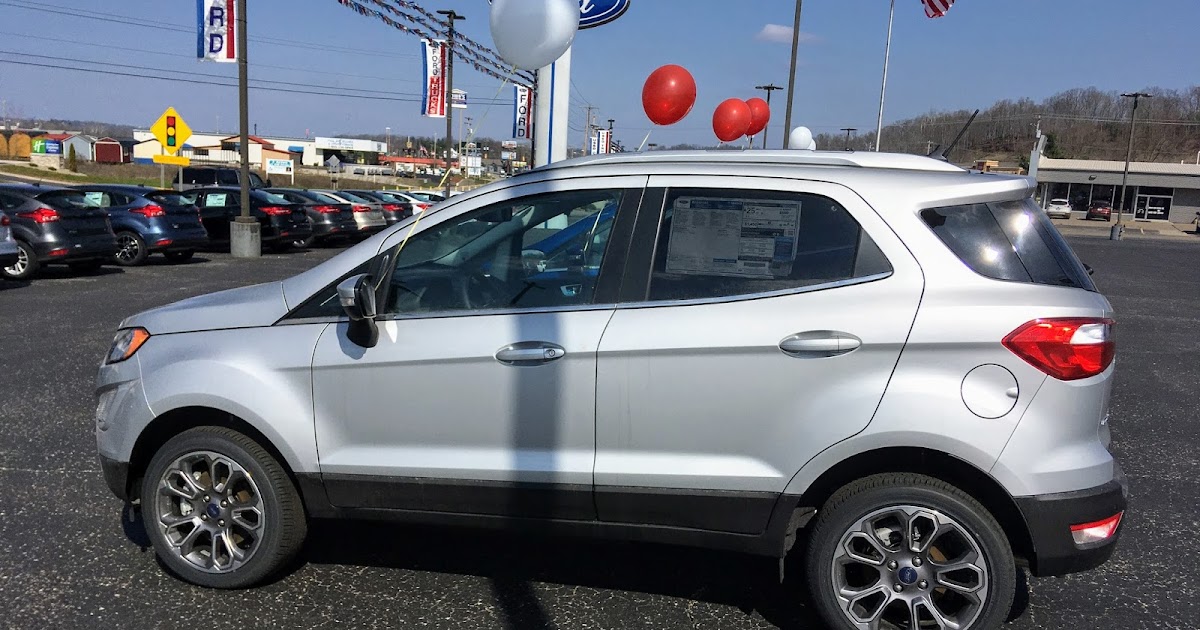 FstCrs! 2018 Ford Ecostar AWD Titanium Ford Compact SUV