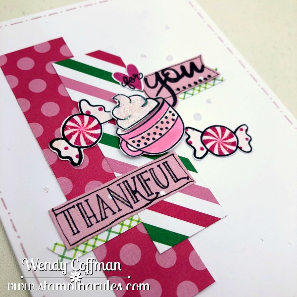 stamping rules thankful for you card