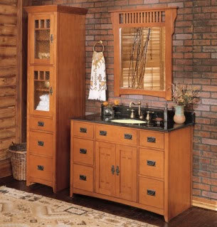 The Baños Y Muebles: Muebles de Baño Rústicos