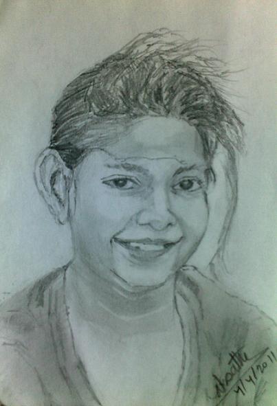 An Art Attempt - ..Learning by doing!: Some portraits in Pencil