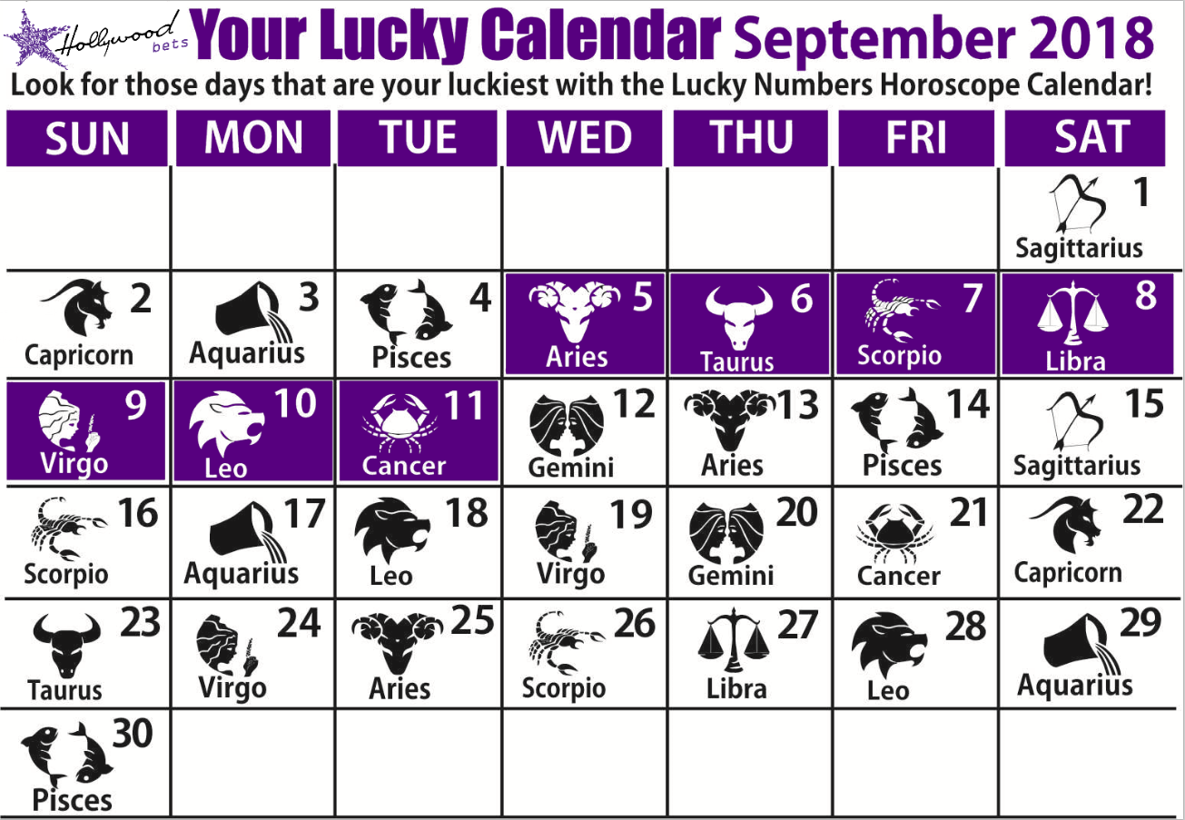 Hollywoodbets Sports Blog: Your Lucky Calendar