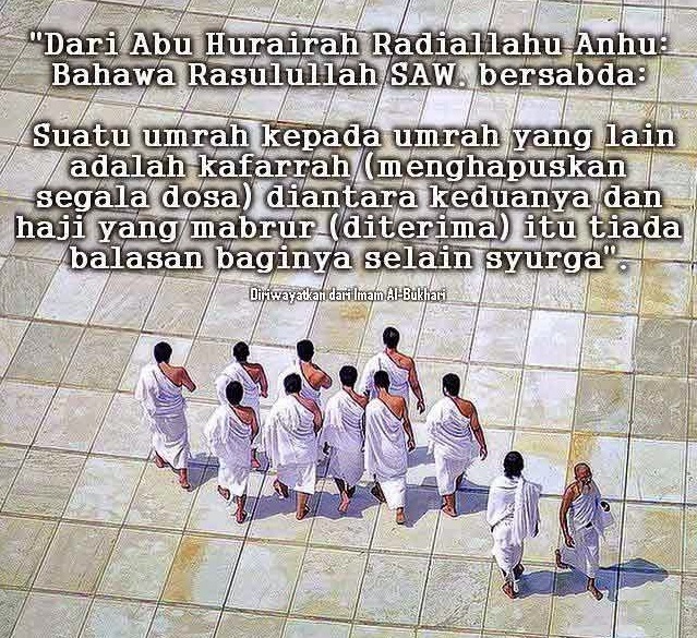 Umrah mabrur atau maqbul