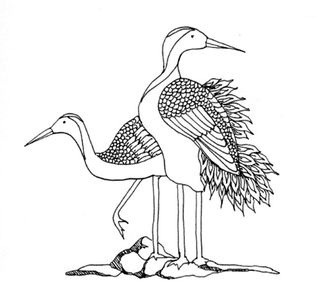 It's About Art and Design Chinese Food Cranes