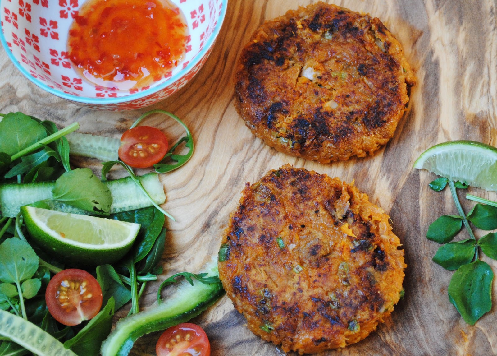 Sharkett Sisters TUNA AND SWEET POTATO FISHCAKES
