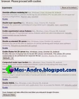 Internet Android Ngebut-Tweak Browser Chrome