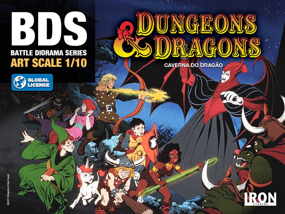 iron studios dungeons and dragons