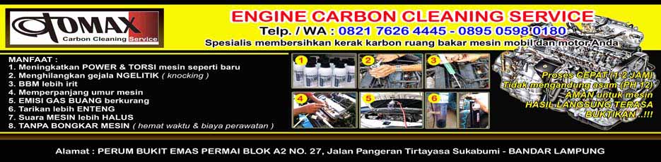 Engine Carbon Cleaning Service Bandar Lampung