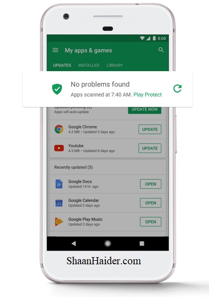 Google Play Protect Android App Security