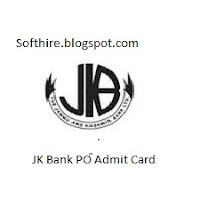 JK Bank PO Admit Card