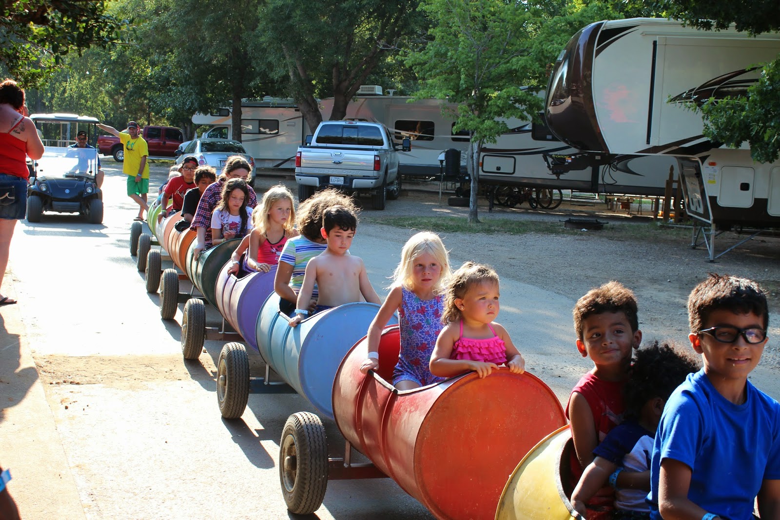 Saving for a Dream Texas Road Trip North Texas Jellystone Park (Burleson)