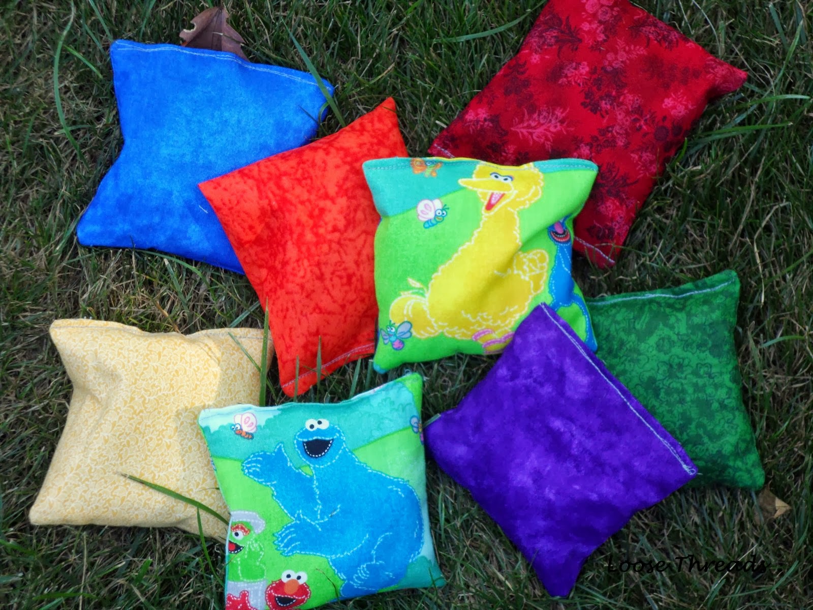 Loose Threads Making Bean Bags