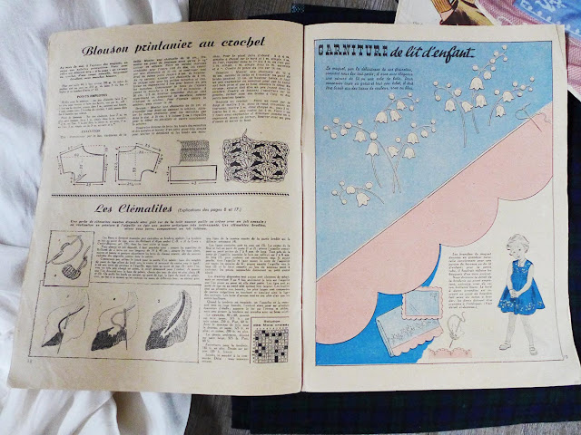magazine "mon ouvrage" 1950