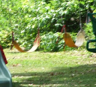 ribbons on swings