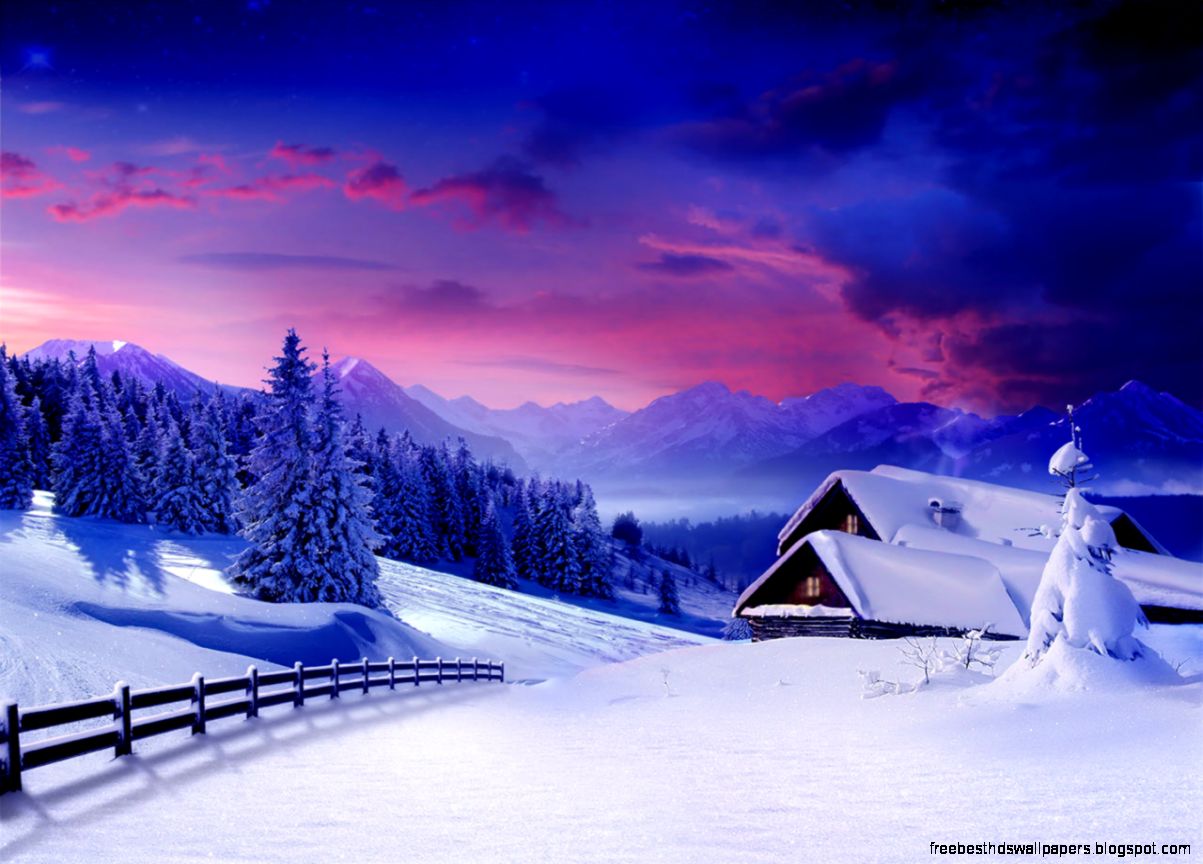 Winter Snow HD Background 6941284