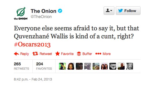 Sim, preciso ser ultrajado sobre isso. Agora.