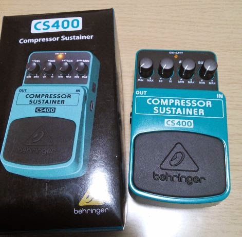 さえないオジサン: BEHRINGER / CS400 Compressor/Sustainer