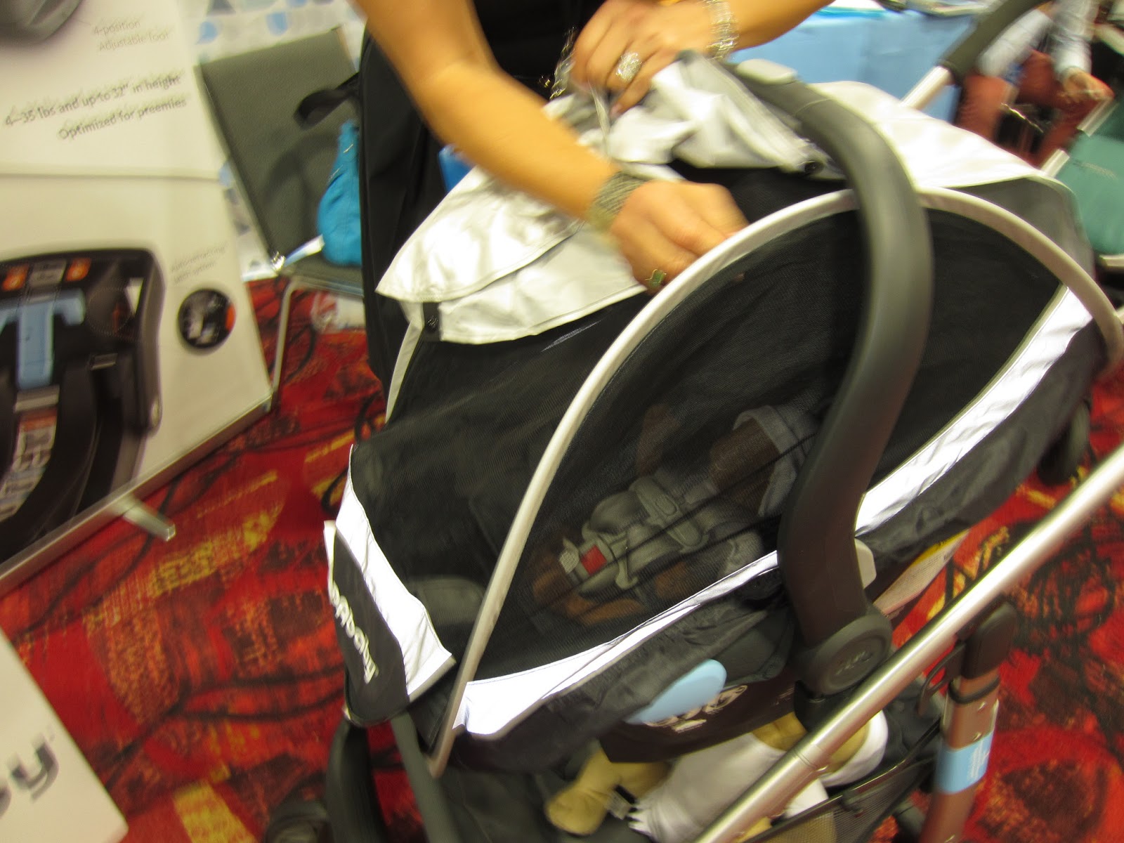 StrollerQueenReviews UppaBaby Mesa infant car seat, UppaBaby Cabana