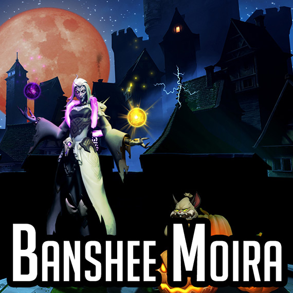[E] Halloween Moira & Hammond Overwatch Wallpaper Engine