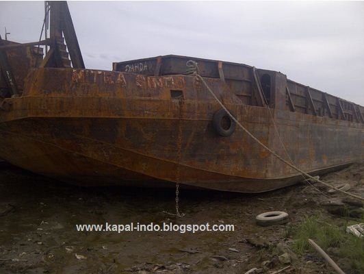 Jual barge mitra sindo 6, jual kapal barge murah, jual kapal barge bekas, kapal barge harga 4,5 milyar, harga kapal barge bekas
