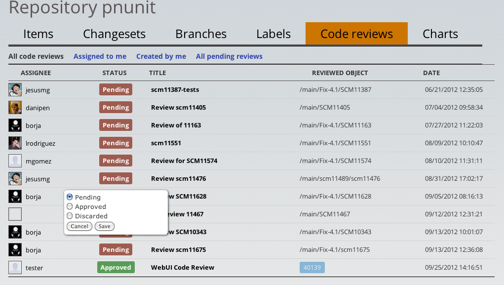 Plastic SCM blog Plastic SCM WEB UI