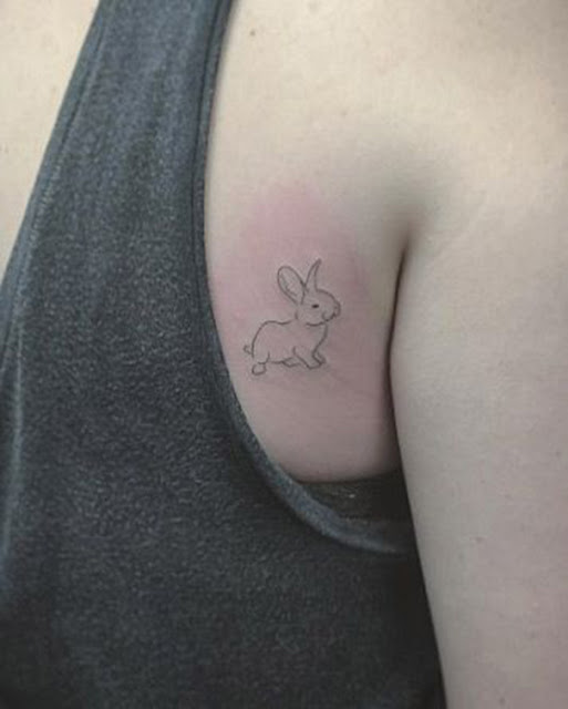 tatuagens femininas de coelho tatuagens femininas de coelho