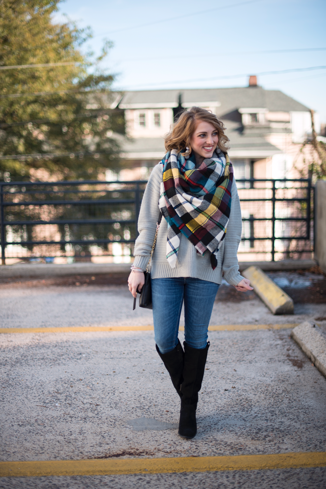 Something Delightful : Styling The Cutest Blanket Scarf Ever...