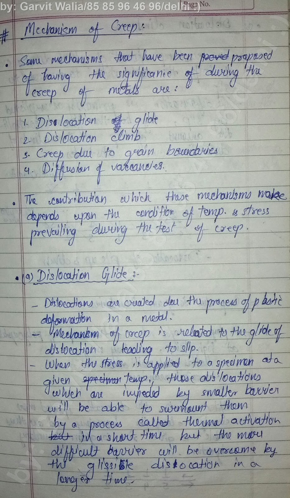 Mechanical Engineering 4rth semester ( ब्रह्‍मास्‍त्र ) By Garvit Walia Material Science