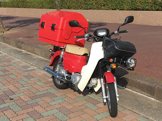 スーパーカブプロ110ja42は 荷物を積んで なんぼ W 巨大バスケット 巨大リアキャリアの威力