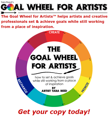Get the Book - Goal Wheel for Artists!