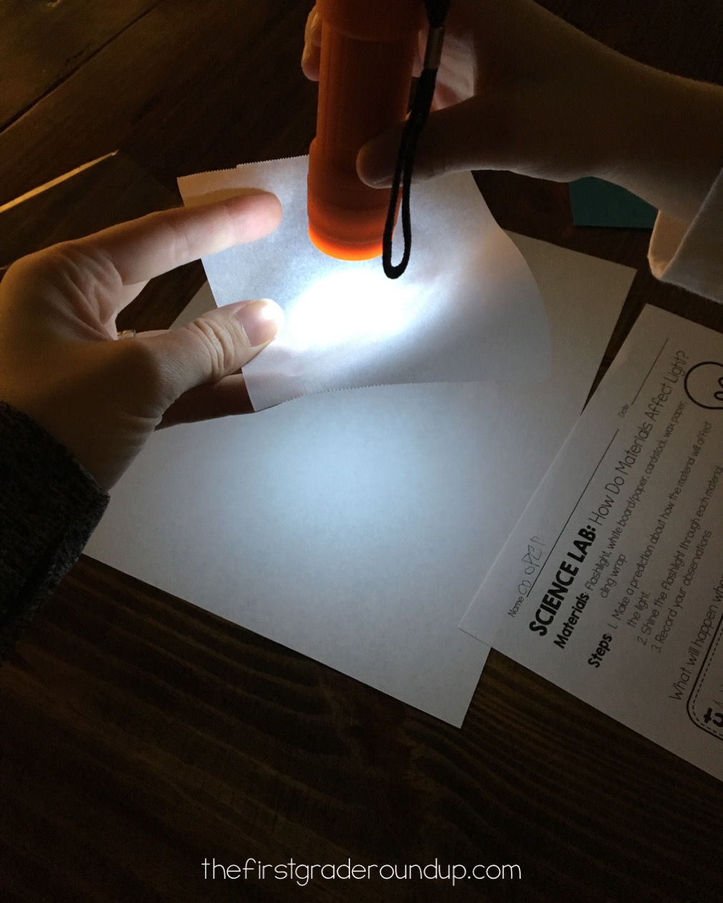 Light & Materials Science Experiments The First Grade Roundup