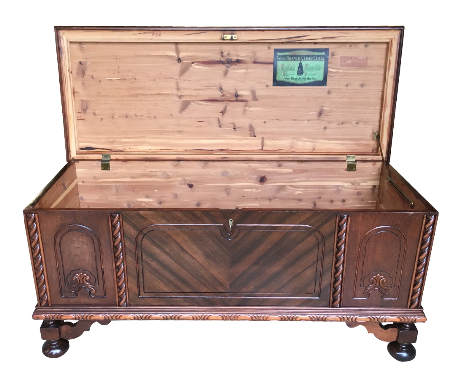 Finale Furniture Restoration Services, LLC Antique Cedar Chest Revival