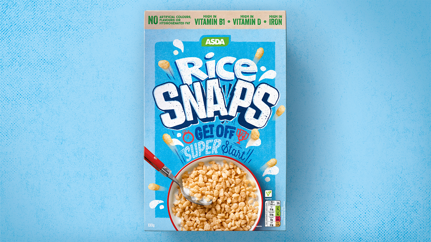 Asda Cereals Redesign Packaging Of The World