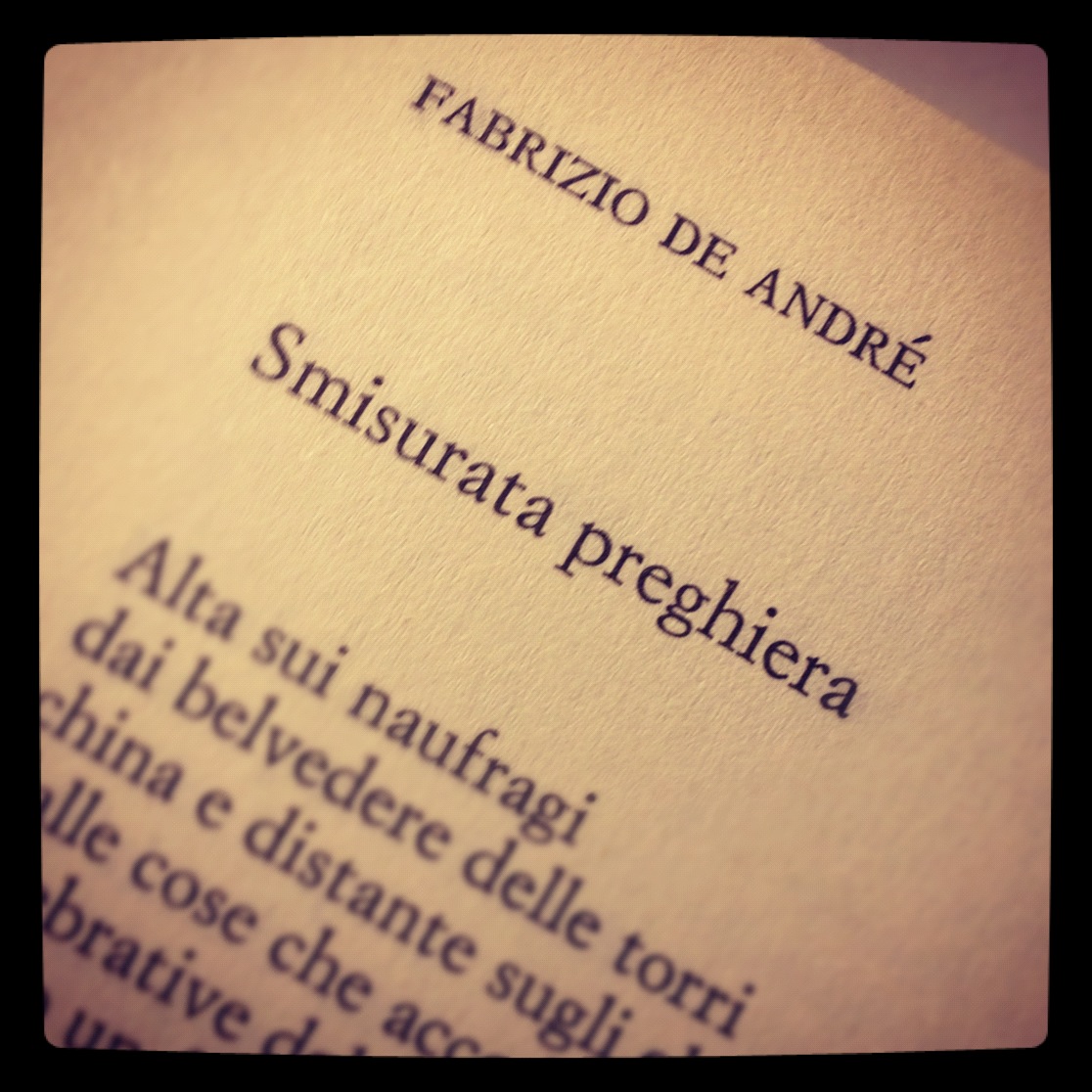 incoscienza Smisurata preghiera.