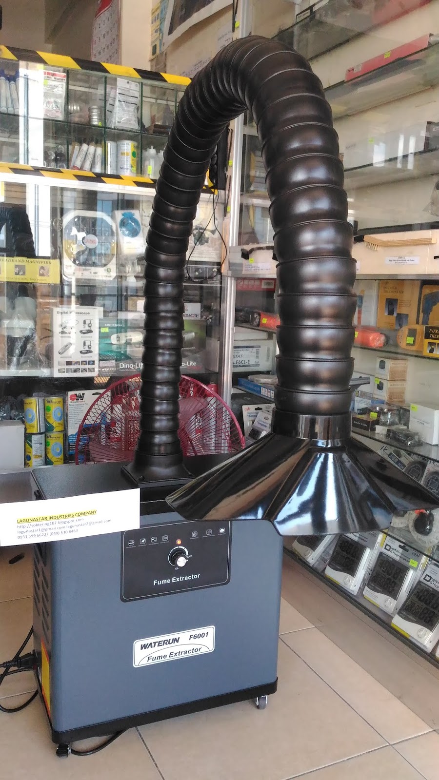 Soldering, AntiStatic, ThermoMeters Philippines WATERUN FUME