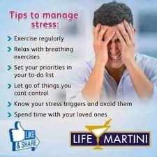 TIPS TO MANAGE STRESS