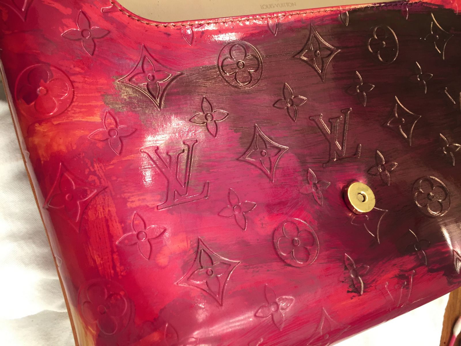 Let's Add Sprinkles: How To Dye A Vernis Louis Vuitton Bag