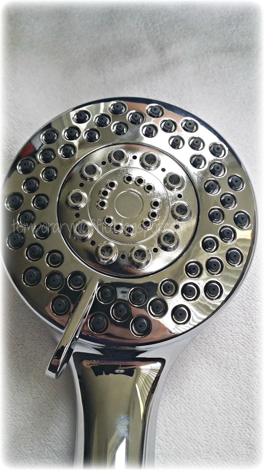 Temporary Waffle AquaBliss Luxurious Handheld Shower Head