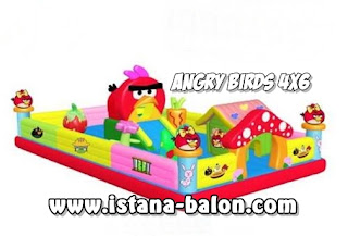 Istana Balon Angry Bird 4x6