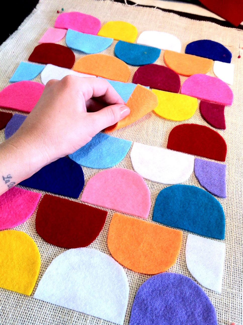 Sweet Mary Felt Wall Art