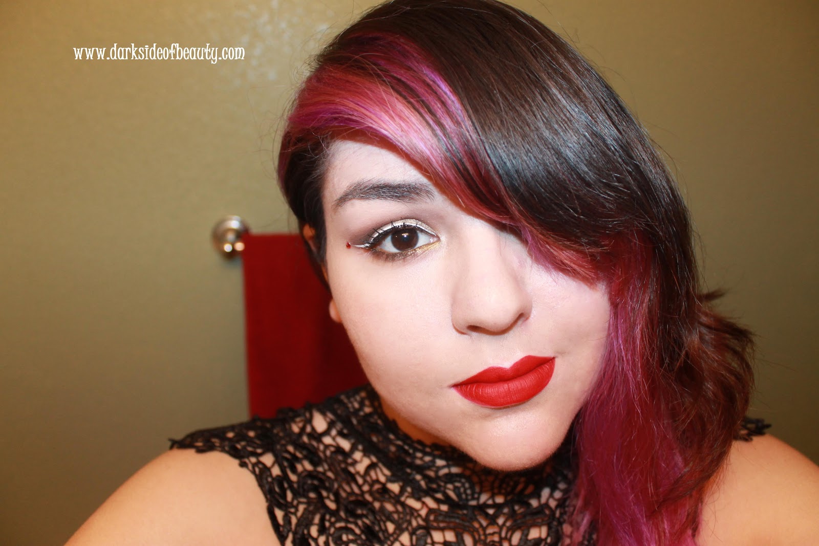 The Dark Side of Beauty Tutorial Red Velvet and Icing