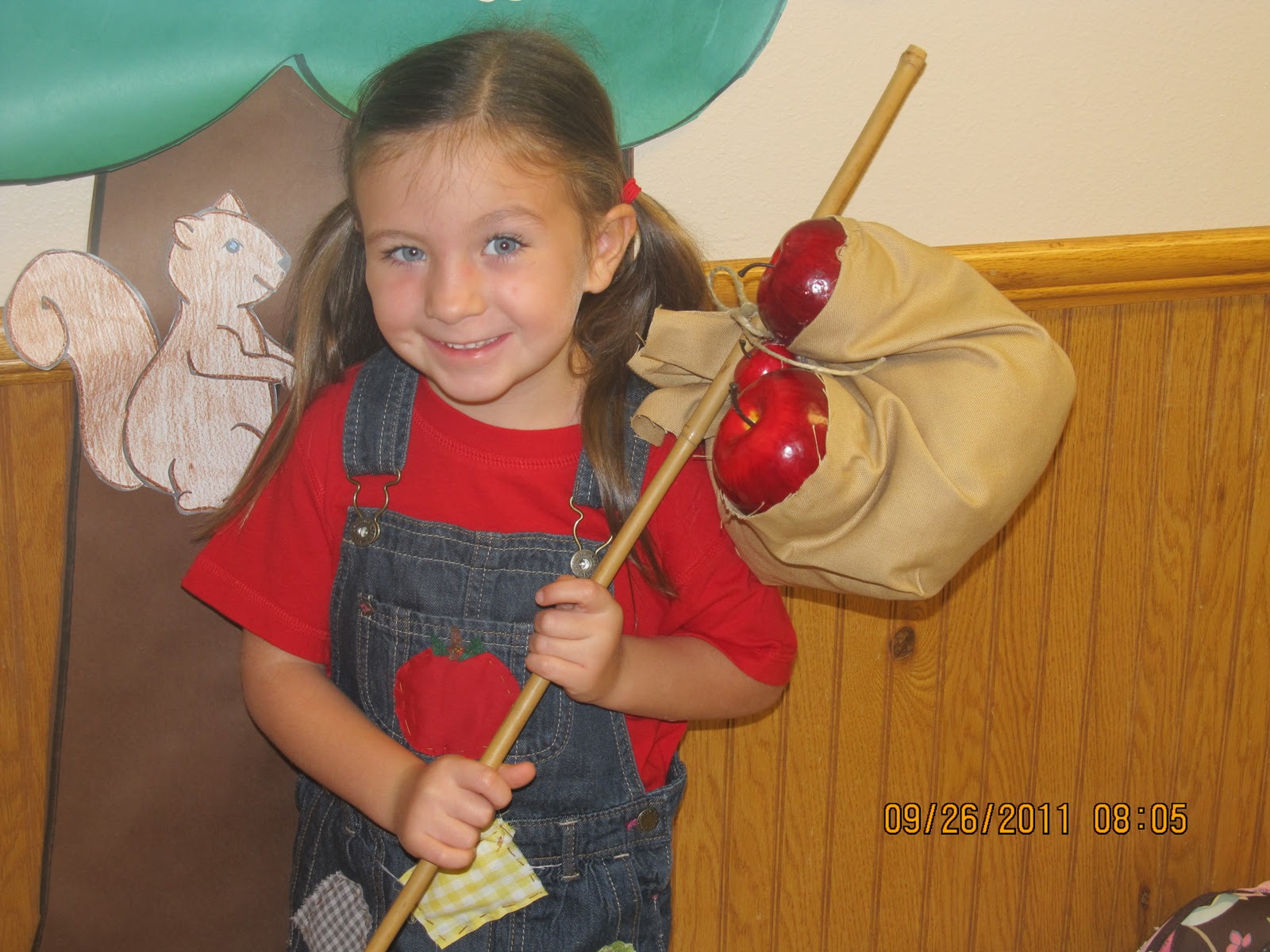 Queen of 4's JOHNNY APPLESEED AND A NEW CLASSROOM