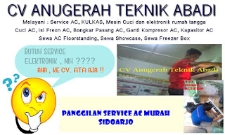 Panggilan Service AC Murah Sidoarjo 