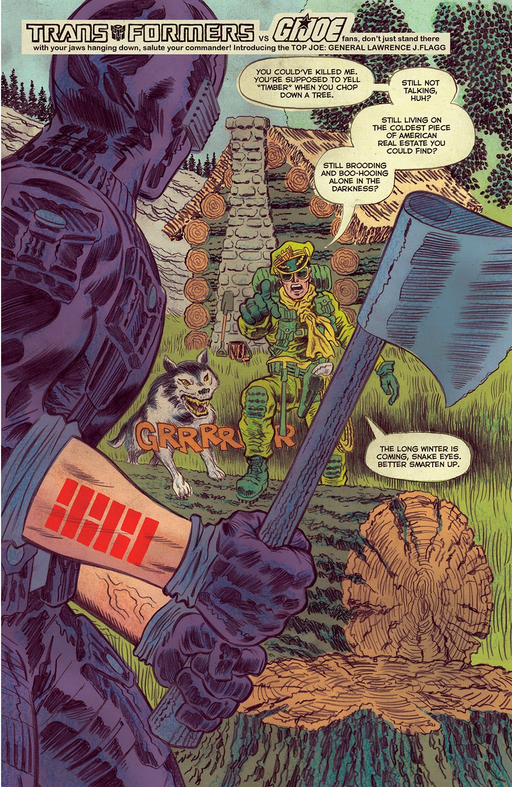 Transformers vs. G.I. Joe chapter 1 page 2