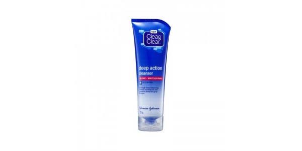 10 Merek Pembersih Wajah | CLEAN & CLEAR DEEP ACTION CLEANSER Merek Pembersih Wajah, sabun pembersih wajah, perawatan kulit wajah, mengatasi wajah berminyak, sabun anti jerawat, sabun pembersih muka, sabun muka, sabun wajah, merek sabun wajah